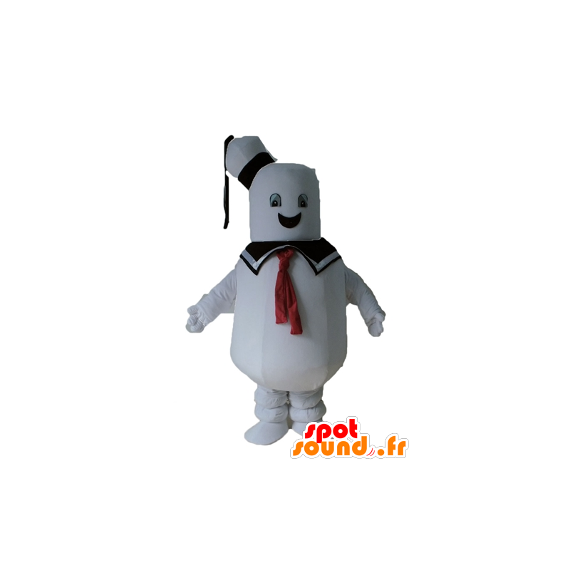 Mascotte de gros bonhomme blanc, de marin - MASFR23656 - Mascottes non-classées