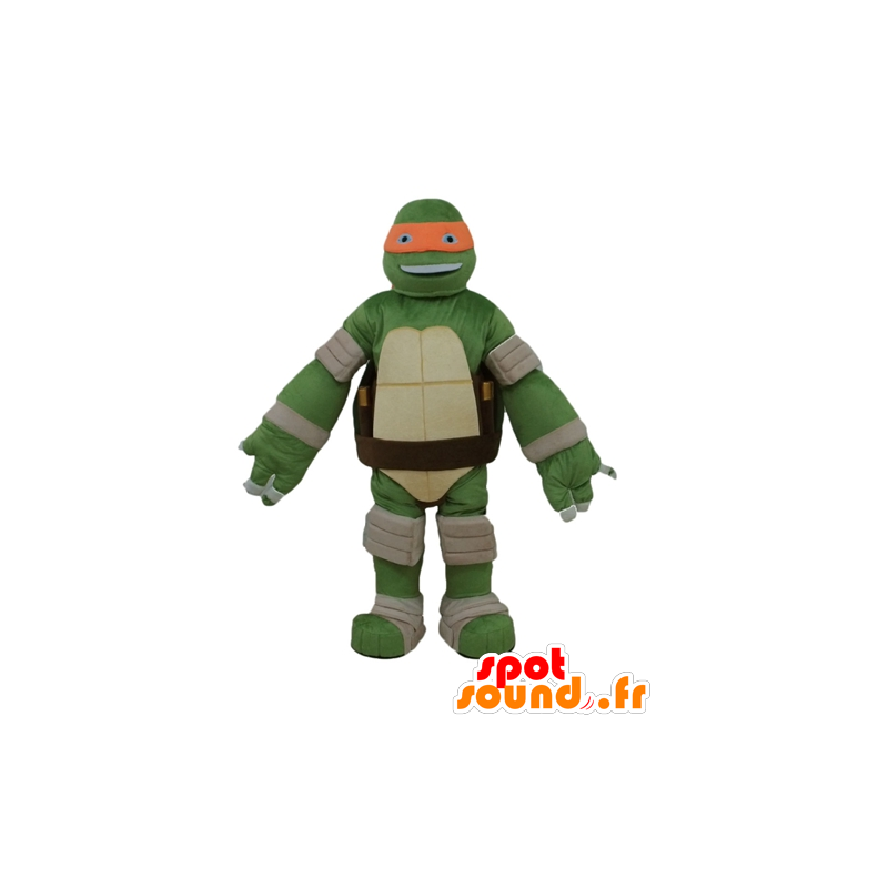 Mascot av Michelangelo, den berømte oransje turtle ninja turtles - MASFR23661 - kjendiser Maskoter
