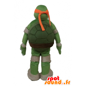 Mascot Michelangelo, den berømte orange skildpadde i Ninja