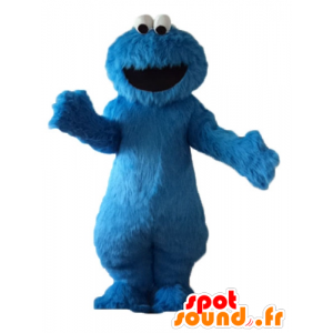 Mascotte d'Elmo, célèbre personnage bleu, de Sésame Street - MASFR23663 - Mascottes 1 rue sesame Elmo
