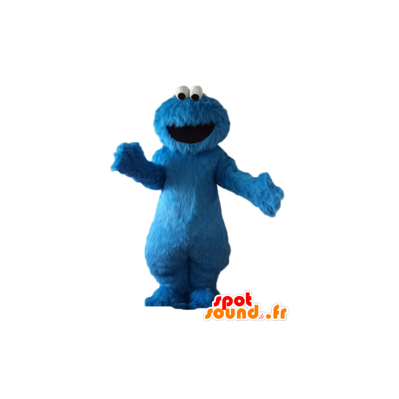 Mascotte d'Elmo, célèbre personnage bleu, de Sésame Street - MASFR23663 - Mascottes 1 rue sesame Elmo