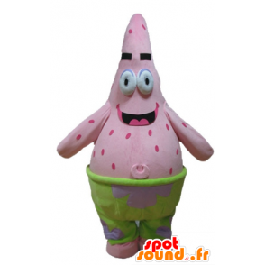 Mascot Patrick, famosa estrela SpongeBob mar-de-rosa - MASFR23665 - Mascotes Bob Esponja