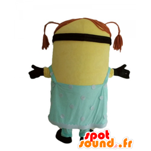 Minion Pippi Longstocking mascot, cartoon character - MASFR23674 - Mascots famous characters