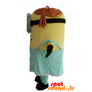 Minion Pippi Longstocking mascot, cartoon character - MASFR23674 - Mascots famous characters