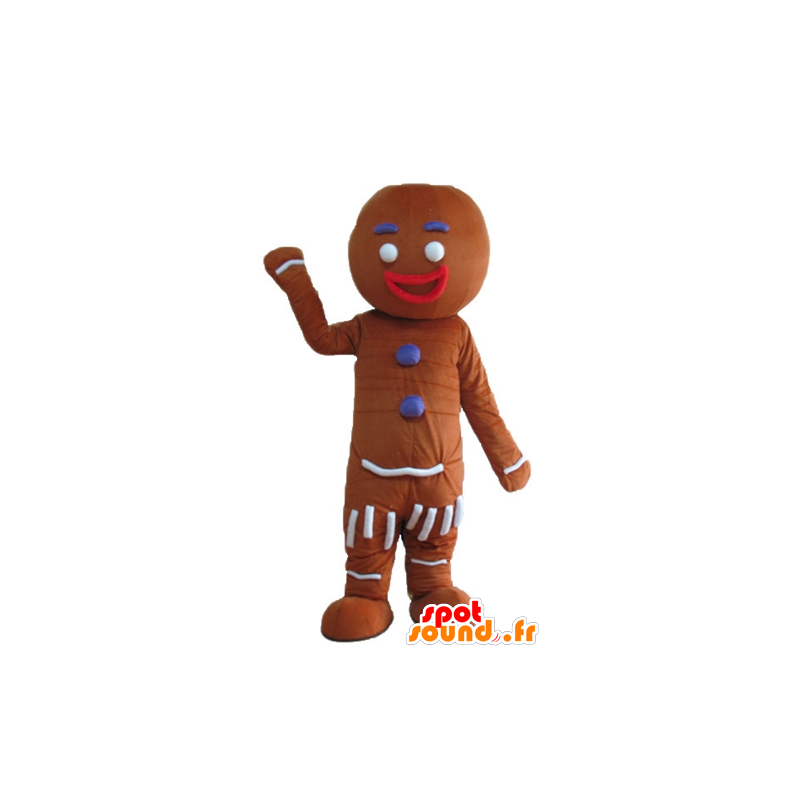 Ti cookie mascot, famous gingerbread in Shrek - MASFR23675 - Mascots Shrek