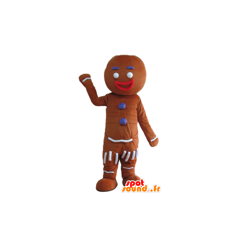 Ti mascote biscoito, famoso pão de gengibre em Shrek - MASFR23675 - Shrek Mascotes
