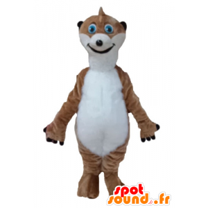 Mascot brown and white lemur, Timon - MASFR23676 - Animals of the forest