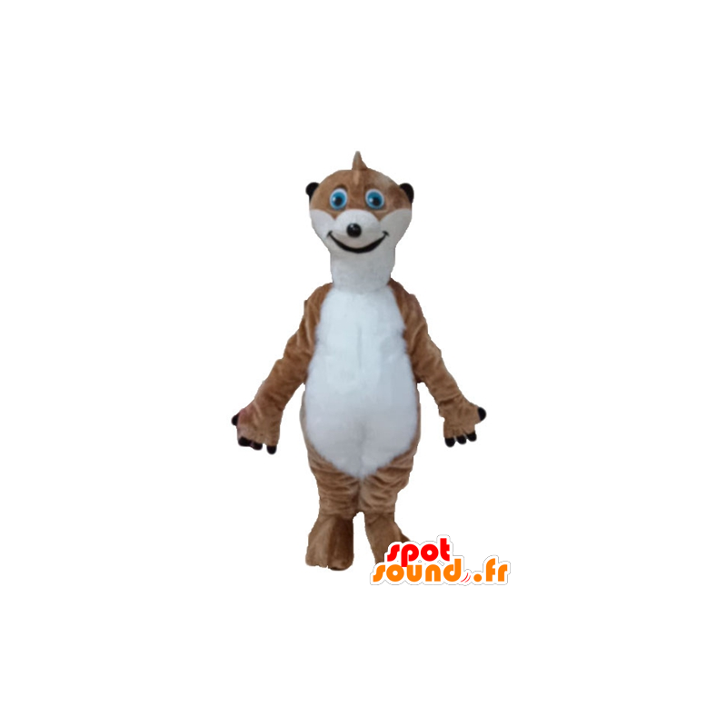 Mascot brown and white lemur, Timon - MASFR23676 - Animals of the forest