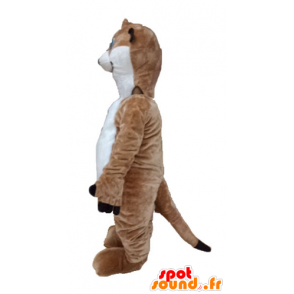 Mascot brown and white lemur, Timon - MASFR23676 - Animals of the forest