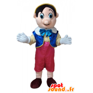 Mascot av Pinocchio, den berømte tegneseriefigur - MASFR23677 - Maskoter Pinocchio