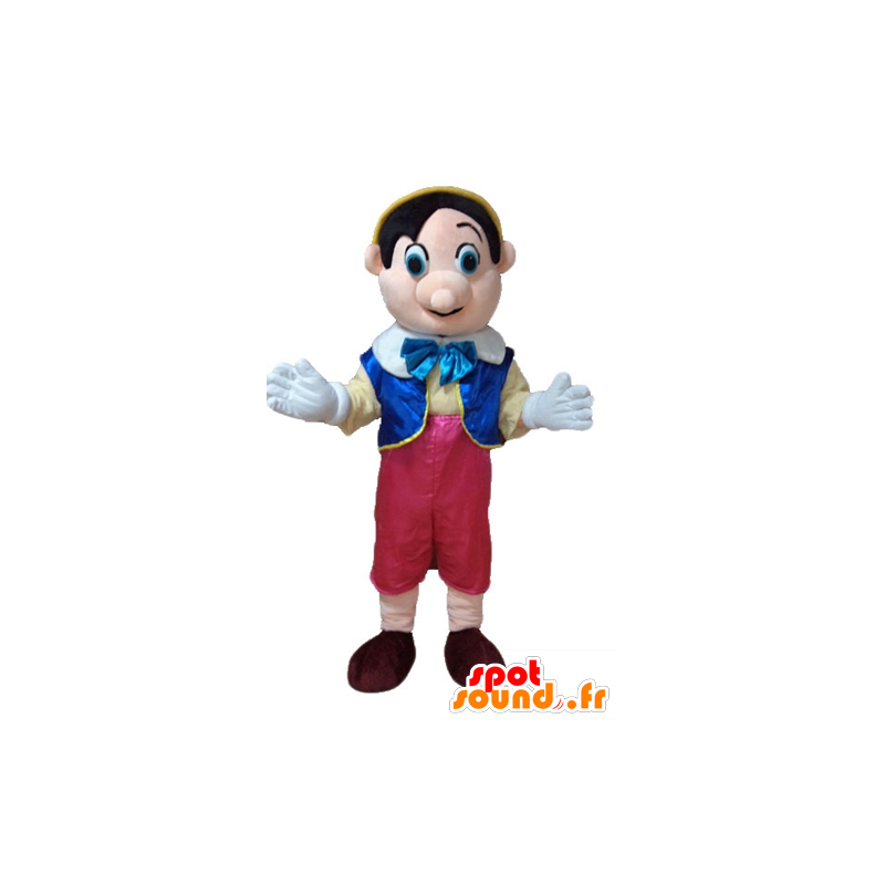 Mascot van Pinocchio, de bekende stripfiguur - MASFR23677 - mascottes Pinocchio