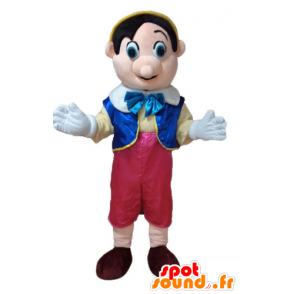 Mascote de Pinóquio, o personagem de desenho animado famosa - MASFR23677 - mascotes Pinocchio