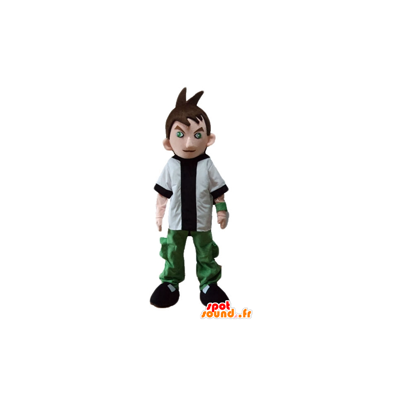 Boy mascot, teen, young cartoon - MASFR23680 - Mascots boys and girls