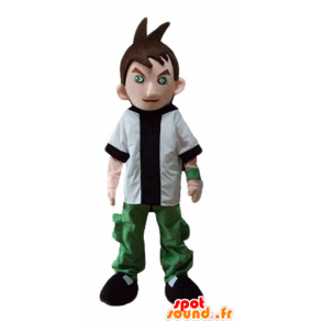 Boy mascot, teen, young cartoon - MASFR23680 - Mascots boys and girls