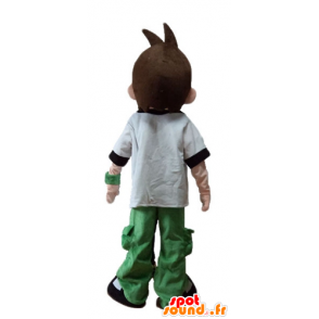 Boy mascot, teen, young cartoon - MASFR23680 - Mascots boys and girls