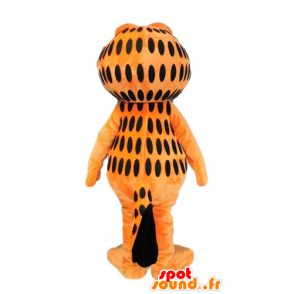 Garfield mascote, laranja famoso gato dos desenhos animados - MASFR23683 - Garfield Mascotes