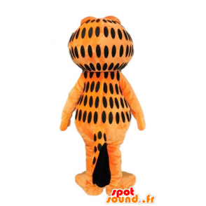 Garfield μασκότ, διάσημη πορτοκαλί γάτα κινούμενων σχεδίων - Μασκότ Γκάρφιλντ - MASFR23683 - SpotSound.fr