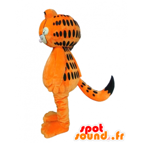 Garfield μασκότ, διάσημη πορτοκαλί γάτα κινούμενων σχεδίων - Μασκότ Γκάρφιλντ - MASFR23683 - SpotSound.fr
