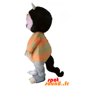 Mascot gnome, goblin, vreemd wezen ave hoorns - MASFR23684 - uitgestorven dieren Mascottes