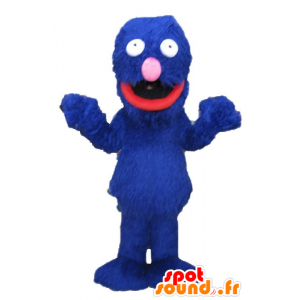 Μασκότ Grover διάσημο μπλε τέρας Sesame Street - MASFR23686 - διασημότητες Μασκότ