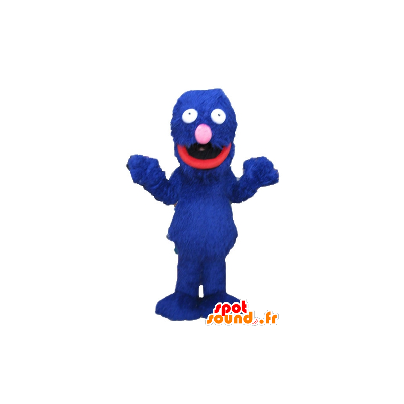 Mascot Grover famous Blue Monster Sesame Street - MASFR23686 - Mascots famous characters