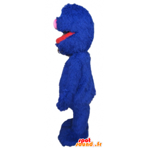 Mascot Grover beroemde Blue Monster Sesamstraat - MASFR23686 - Celebrities Mascottes