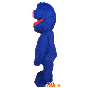 Mascot Grover famoso Blue monstro Sesame Street - MASFR23686 - Celebridades Mascotes