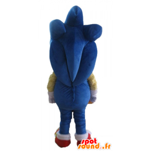 Mascot Sonic, the famous blue hedgehog video game - MASFR23688 - Mascots famous characters