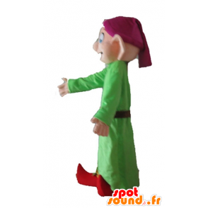 Dopey mascot, famous dwarf Snow White - MASFR23689 - Mascots seven dwarves