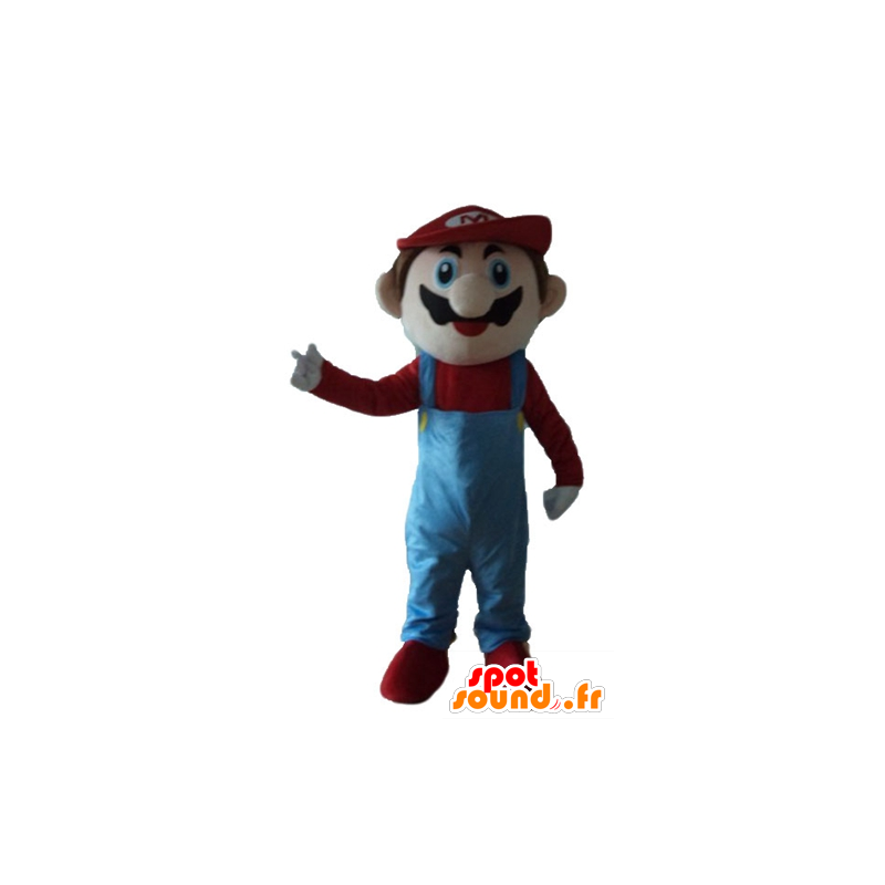 Mascotte de Mario, célèbre personnage de jeu vidéo - MASFR23690 - Mascottes Mario