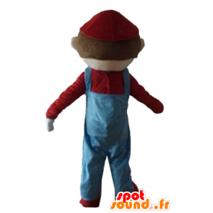Mascot Mario, the famous video game character - MASFR23690 - Mascots Mario