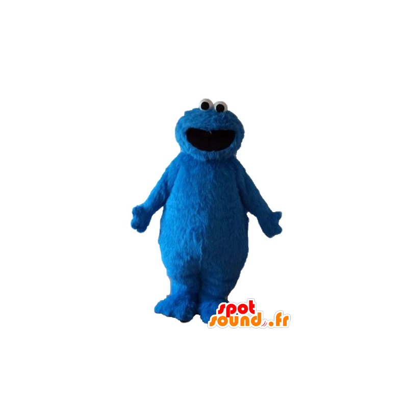 Elmo mascotte, harig monster, blauw marionet - MASFR23691 - Mascottes 1 Sesame Street Elmo