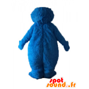Mascotte d'Elmo, de monstre poilu, de marionnette bleue - MASFR23691 - Mascottes 1 rue sesame Elmo