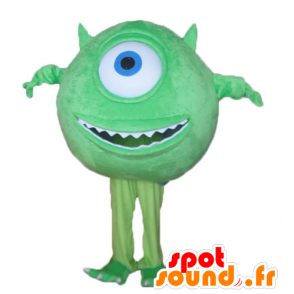 Maskottchen Mike Wazowski berühmte Figur aus Monsters and Co. - MASFR23696 - Maskottchen Monster & Cie