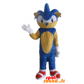 La mascota Sonic, el famoso videojuego erizo azul - MASFR23697 - Personajes famosos de mascotas