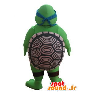 Leonardo Maskottchen berühmten Ninja Turtle, blau Stirnband - MASFR23698 - Maskottchen berühmte Persönlichkeiten