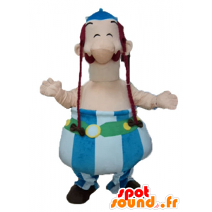Obelix maskot, berømt tegneseriefigur - Spotsound maskot kostume