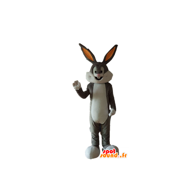 Bugs Bunny mascote, coelho cinza famosa Looney Tunes - MASFR23705 - Bugs Bunny Mascotes