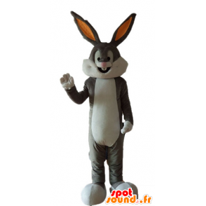 Bugs Bunny mascot, the famous gray rabbit Looney Tunes - MASFR23705 - Bugs Bunny mascots