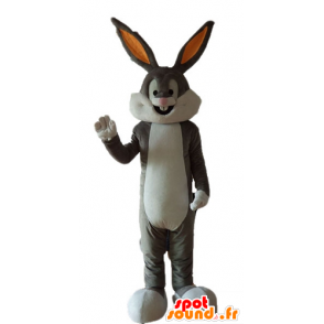 Mascotte de Bugs Bunny, célèbre lapin gris des Looney Tunes - MASFR23705 - Mascottes Bugs Bunny