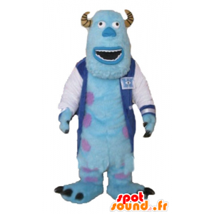 Mascot Sully, famous hairy monster Monsters and Co. - MASFR23709 - Mascots famous characters