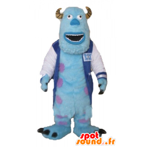 Mascot Sully, kuuluisa karvainen hirviö Monsters ja yritys - MASFR23709 - julkkikset Maskotteja