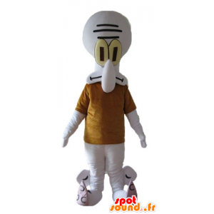 Mascotte grigio alieno cartone animato - MASFR23712 - Famosi personaggi mascotte