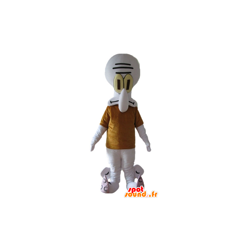 Mascotte grigio alieno cartone animato - MASFR23712 - Famosi personaggi mascotte