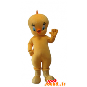 Titi-Maskottchen, das berühmte kanariengelben Looney Tunes - MASFR23714 - Maskottchen Tweety und Sylvester