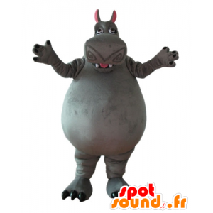 Mascot flodhesten Gloria tegneserie Madagaskar - MASFR23715 - Hippo Maskoter