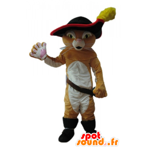 Mascote Puss, famoso personagem de Charles Perrault  - MASFR23717 - Celebridades Mascotes