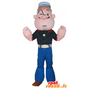 Mascot Popeye, den berømte tegneserie sømand - Spotsound maskot