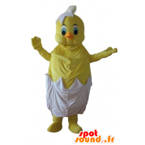 Mascot of Titi, den berømte gule kanariefugl i Looney Tunes -