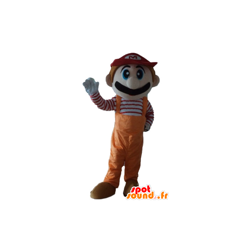 Mascot Mario, the famous video game character - MASFR23732 - Mascots Mario